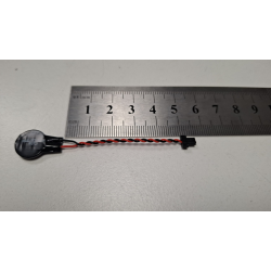 Baterie bios Laptop, ML1220, 1MT55, 3V, 220mAh, CDA  53, 5.5CM, rosu si negru, conector ACES 50285, 2 pini