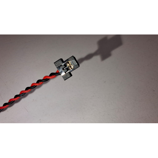 Baterie bios Laptop, ML1220, 1MT55, 3V, 220mAh, CDA  53, 5.5CM, rosu si negru, conector ACES 50285, 2 pini