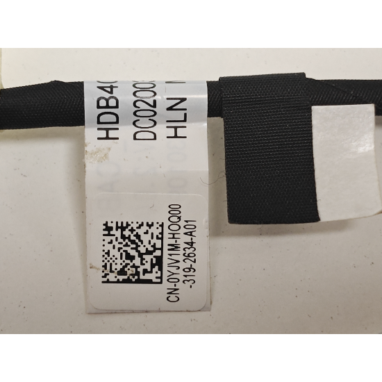 Cablu conectare baterie Laptop, Dell, Latitude 7290, P28S, P28S002, YJV1M, 0YJV1M, DC02003YR00, DC02003YS00, HDB40 BATTERY CABLE, 10 pini, 14cm