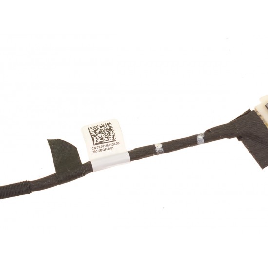 Cablu conectare baterie Laptop, Dell, Latitude 7290, P28S, P28S002, YJV1M, 0YJV1M, DC02003YR00, DC02003YS00, HDB40 BATTERY CABLE, 10 pini, 14cm