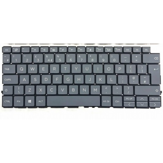 Tastatura Laptop, HP, ProBook 4 G1i 14 inch, iluminata, gri, layout UK
