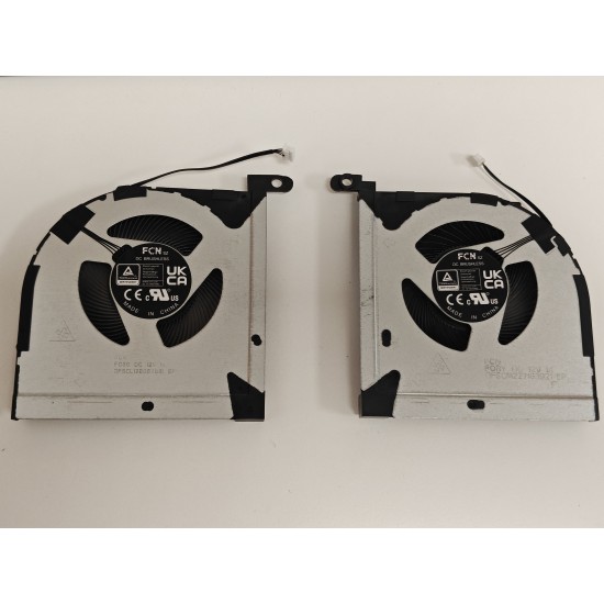 Set coolere Laptop, Legion, Legion Slim 5 16APH8 Type 82Y9, 5H40S20937, DFSCM227163921-FQRY, DFSCL12E064861-FQS0, 12V, 1A