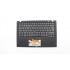 Carcasa superioara cu tastatura palmrest Laptop, Lenovo, ThinkPad X1 Carbon 6th Gen 6, Type 20KH, 20KG, 01YR564, 01YR600, AM16R000800, iluminata, neagra, layout UK