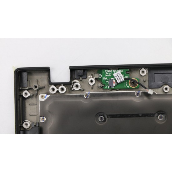 Carcasa superioara cu tastatura palmrest Laptop, Lenovo, ThinkPad X1 Carbon 6th Gen 6, Type 20KH, 20KG, 01YR564, 01YR600, AM16R000800, iluminata, neagra, layout UK