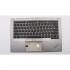 Carcasa superioara cu tastatura palmrest Laptop, Lenovo, ThinkPad X1 Carbon 6th Gen 6, Type 20KH, 20KG, 01YU591, 01YU555, AM16R000310, iluminata, argintie, layout US