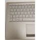Carcasa superioara cu tastatura palmrest Laptop, Asus, ZenBook 15 UX534F, UX534FA, UX534FAC, UX534FT, UX534FTC, 90NB0NM5-R30380, 13NB0NM1P01011-1, 13N1-9DA0Q01, 13NB0NM5AM0301, UX534FAC-2S, 13NB0NMXM06X1X, iluminata, argintie, layout Ceh si Slovac