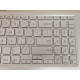 Carcasa superioara cu tastatura palmrest Laptop, Asus, ZenBook 15 UX534F, UX534FA, UX534FAC, UX534FT, UX534FTC, 90NB0NM5-R30380, 13NB0NM1P01011-1, 13N1-9DA0Q01, 13NB0NM5AM0301, UX534FAC-2S, 13NB0NMXM06X1X, iluminata, argintie, layout Ceh si Slovac