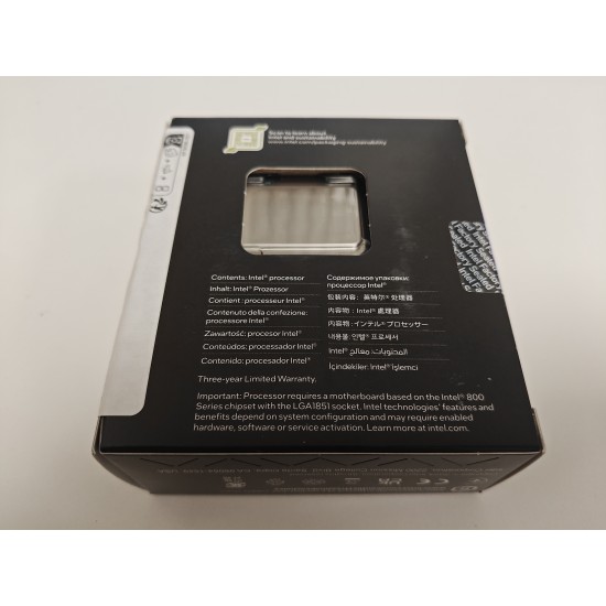 Procesor Intel Arrow Lake Core Ultra 7 265KF, 3.90Ghz pana la 5.5Ghz, 30MB Cache Smart, LGA1851, BX80768265KF, Box