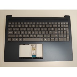 Carcasa superioara palmrest cu tastatura Laptop, Lenovo, IdeaPad Slim 5 16IRH10R Type 83J1, 5CB1R07965, HQ252020041, NB7203B, HQ26901001J60, iluminata, Cosmic Blue, layout US