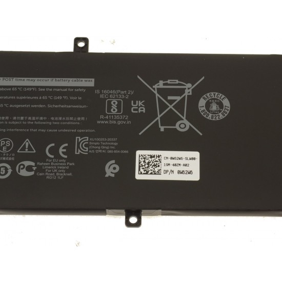 Baterie Laptop, Dell, Precision 5530, P56F, P56F002, 4K1VM, 11.4V, 8070mAh, 97Wh