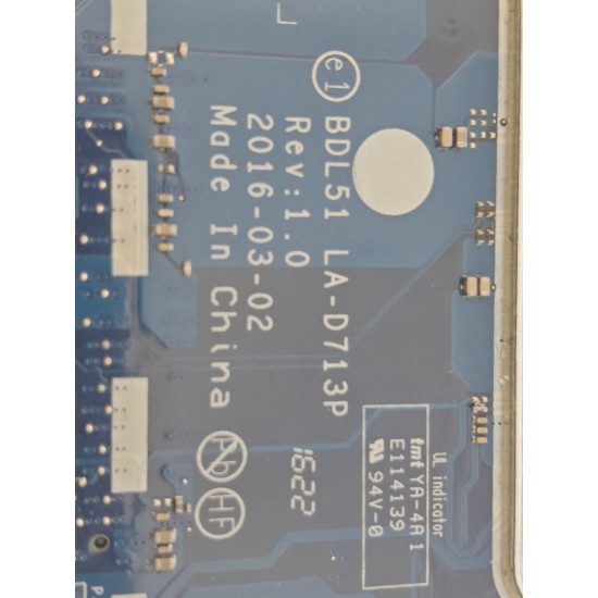 Placa de baza Laptop, HP, 15-BA, 15Z-BA, 854959-001, 854959-601, AMD A10-9600P, AM960PADY44AB, Radeon R7 M340 2GB, 216-0864032, BDL51, LA-D713P, sh