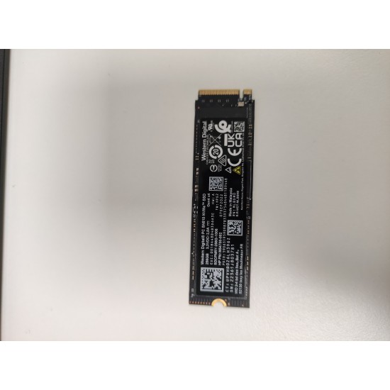 Solid State Drive (SSD) Western Digital WD PC SN810, 256GB, PCIe 4.0 x 4, NVMe M.2, 2280, SDCPNRY-256G-1006, 5700 MB/s, 1900 MB/s, Laptop/Desktop, Refurbished