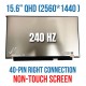 Display Laptop Gaming, Razer Blade, RZ09-0409, LQ156T1JW03, 15.6 inch, QHD, 2560x1440, IPS, conector ingust, narrow, 40 de pini, 240Hz