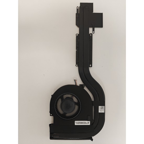 Cooler Laptop cu radiator, Dell, Latitude E5570, P48F, P48F001, 4CN35, 04CN35, AT1EO002ZCL, EG50060S1-C240-S9A, pentru echipamente cu placa video dedicata, 5V, 0.4A