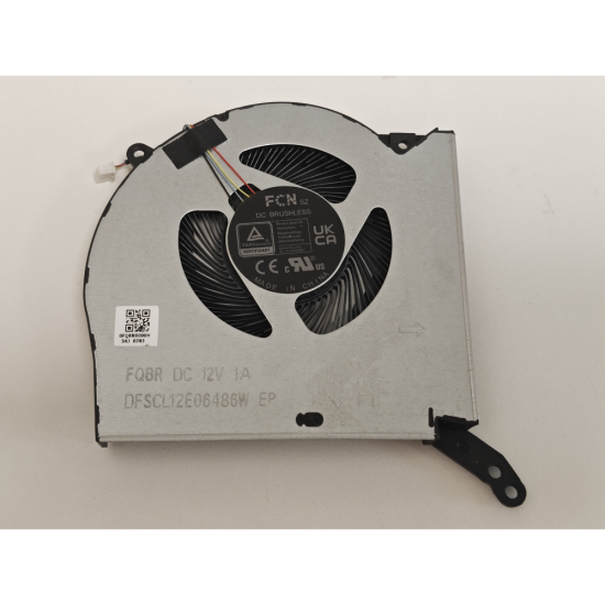 Cooler procesor Laptop Gaming, Lenovo, Legion 7 16IRX8 Type 82WR, 5H40S20805, DFSCL12E06486W-FQBR, 0FQBR0000H, 12V, 1A, CPU
