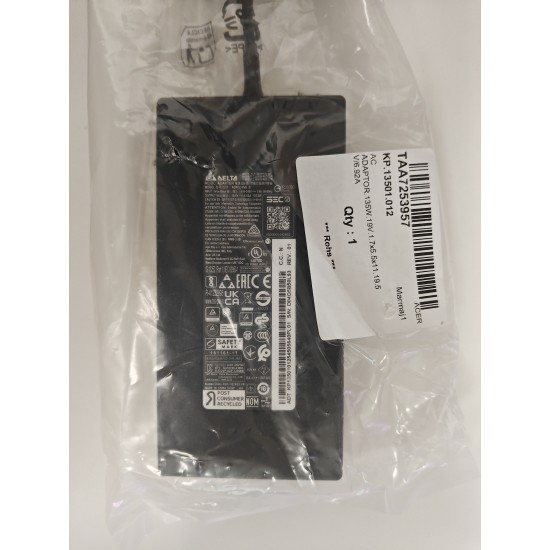 Incarcator Laptop Gaming, Acer, Aspire V17 Nitro VN7-792G, VN7-793G, ADP-135KB T, PA-1131-16, 19V, 7.1A, 135W, mufa 5.5x1.7mm
