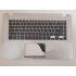 Carcasa superioara cu tastatura palmrest Laptop, Asus, VivoBook 15 A505Z, A505ZA, 90NB0G13-R31US0, 13NB0F43P03011, 13NB0G03AP0301, 39XKETCJN20, X505BA-1A, argintie, layout US