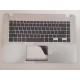 Carcasa superioara cu tastatura palmrest Laptop, Asus, VivoBook 15 A505Z, A505ZA, 90NB0G13-R31US0, 13NB0F43P03011, 13NB0G03AP0301, 39XKETCJN20, X505BA-1A, argintie, layout US