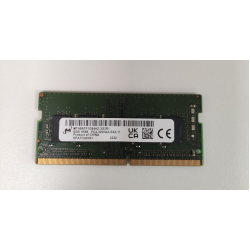 Memorie RAM Laptop, Micron, 8GB, 1Rx8, DDR4, PC4-25600, 3200MHz, 1.2V, MTA8ATF1G64HZ-3G2R1, CL22, Non-ECC, SODIMM, 260 pini