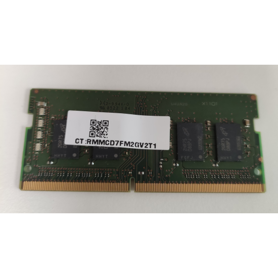 Memorie RAM Laptop, Micron, 8GB, 1Rx8, DDR4, PC4-25600, 3200MHz, 1.2V, MTA8ATF1G64HZ-3G2R1, CL22, Non-ECC, SODIMM, 260 pini