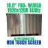 Display Laptop Gaming, Asus, TUF A18 FA808P, FA808PM, FA808PP, FA808PR, 18010-18000800, NE180WUM-NY3 V8.0, 18.0 inch, rezolutie FHD+, 1920x1200, non touch, 144Hz, 40 pini