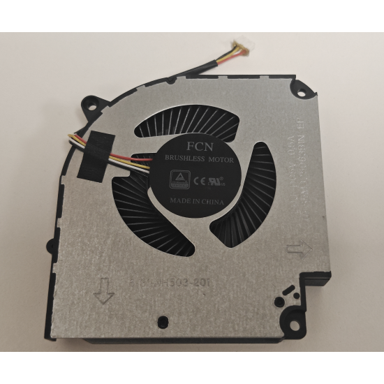Cooler placa video Laptop Gaming, Hasee, G8-CT7NK, 6-31-NH503-201, DFS5M325063B1N-FLHJ, 5V, 0.5A, GPU