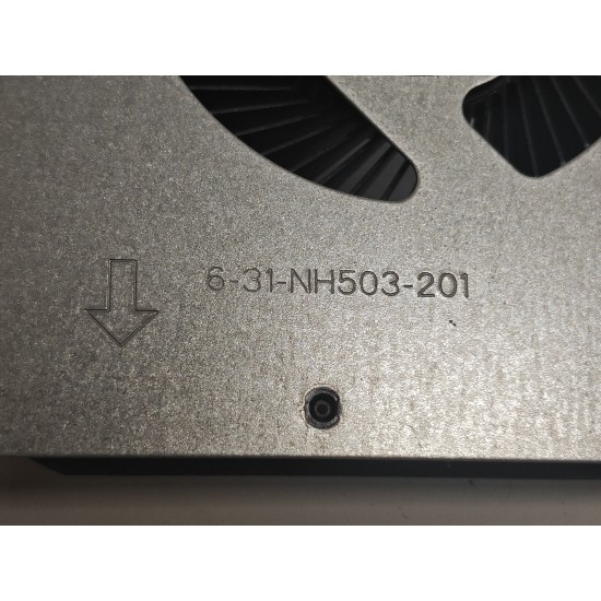 Cooler placa video Laptop Gaming, Hasee, G8-CT7NK, 6-31-NH503-201, DFS5M325063B1N-FLHJ, 5V, 0.5A, GPU