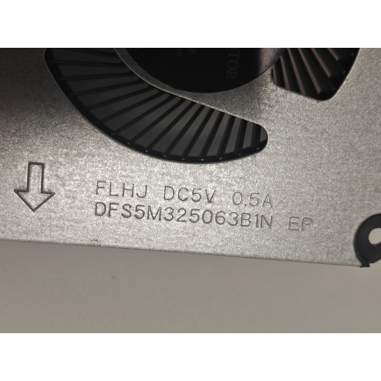 Cooler placa video Laptop Gaming, Hasee, G8-CT7NK, 6-31-NH503-201, DFS5M325063B1N-FLHJ, 5V, 0.5A, GPU