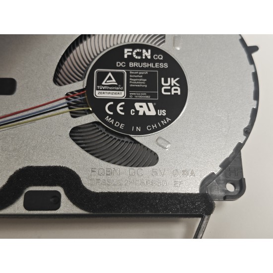 Cooler Laptop, Asus, VivoBook Go 14 E1404F, E1404FA, 13NB0ZS0T01021, DFS5L22H05B85D-FQBN, 13N1-H1P0102, 5V, 0.8A