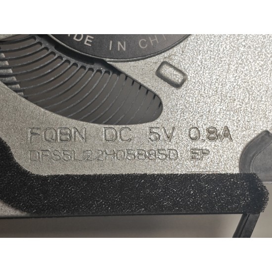 Cooler Laptop, Asus, VivoBook Go 14 E1404F, E1404FA, 13NB0ZS0T01021, DFS5L22H05B85D-FQBN, 13N1-H1P0102, 5V, 0.8A