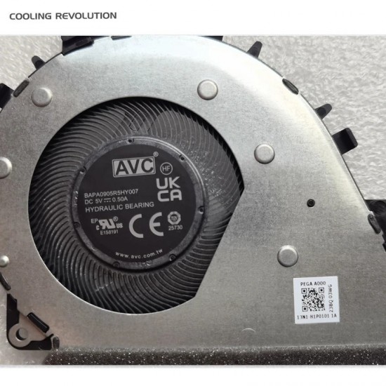 Cooler Laptop, Asus, VivoBook Go 14 E1404F, E1404FA, 13NB0ZS0T01021, DFS5L22H05B85D-FQBN, 13N1-H1P0102, 5V, 0.8A