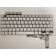Tastatura Laptop Gaming, Asus, ROG Zephyrus G16 GU605C, GU605CP, GU605CR, GU605CW, iluminata, RGB 4 Zone, 16 pini, alba, layout US