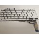 Tastatura Laptop Gaming, Asus, ROG Zephyrus G16 GU605C, GU605CP, GU605CR, GU605CW, iluminata, RGB Per Key, 12 pini, alba, layout US