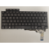 Tastatura Laptop Gaming, Asus, ROG Zephyrus G16 GU605C, GU605CP, GU605CR, GU605CW, iluminata, RGB 4 Zone, 16 pini, gri, layout US