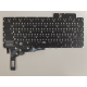 Tastatura Laptop Gaming, Asus, ROG Zephyrus G16 GU605C, GU605CP, GU605CR, GU605CW, iluminata, RGB 4 Zone, 16 pini, gri, layout US