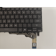 Tastatura Laptop Gaming, Asus, ROG Zephyrus G16 GU605C, GU605CP, GU605CR, GU605CW, iluminata, RGB 4 Zone, 16 pini, gri, layout US