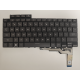 Tastatura Laptop Gaming, Asus, ROG Zephyrus G16 GU605C, GU605CP, GU605CR, GU605CW, iluminata, RGB Per Key, 12 pini, gri, layout US