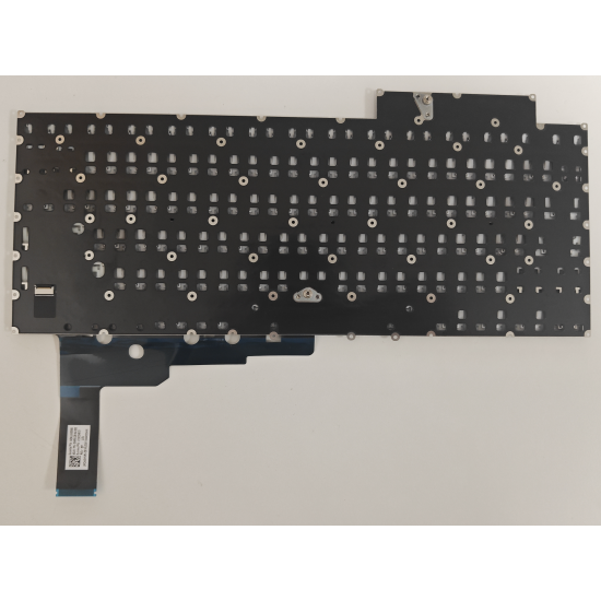 Tastatura Laptop Gaming, Asus, ROG Zephyrus G16 GU605C, GU605CP, GU605CR, GU605CW, iluminata, RGB Per Key, 12 pini, gri, layout US