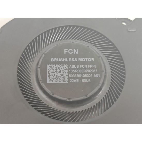Cooler procesor Laptop Gaming, Asus, ROG Strix G17 G713IR, G713IM, 13NR0540P01011, DFSCM227163927-FNAB, 6033B0092301, 12V, 1A, CPU