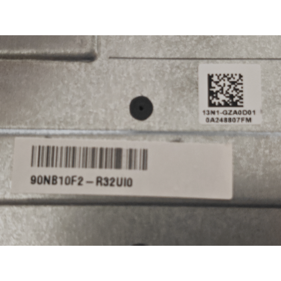 Carcasa superioara cu tastatura palmrest Laptop, Asus, VivoBook 17 P1704V, P1704VA, 90NB10F2-R32UI0, 13NB10F2P05012-3, 13N1-GZA0D01, 13N1-GZA0K31, 13NB10F0M010X1, X1704ZA-1B, iluminata, albastru inchis, layout US