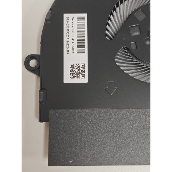 Set coolere Laptop, HP, Spectre X360 15-DF, 15T-DF, TPN-Q213, L41484-001, L41485-001, L38108-001, L38109-001, ND85C07-18C13, ND85C07-18C14, DTA4CX38TP, DTA4CX38TP203A, DTA4CX38TP303A, 5V, 0.5A