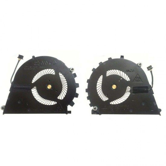 Set coolere Laptop, HP, ZBook Studio G4, 840960-001, 842406-001, 922945-001, NS75C07-15C04, NS75C08-15C05, 5V, 0.5A