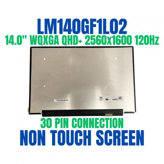 Display compatibil Laptop, BOE, NE140QDM-NX1, NE140QDM-NX2, 14.0 inch, rezolutie 2.5K, 2560x1600, WQXGA, QHD+, conector ingust, 120Hz, 40 pini