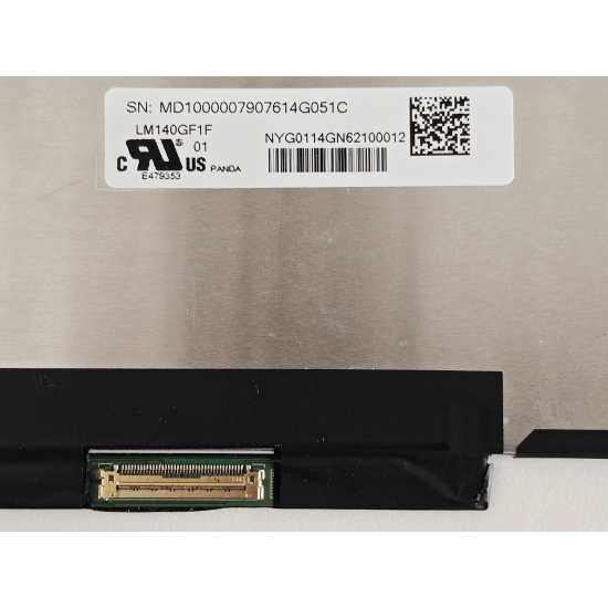 Display compatibil Laptop, BOE, NE140QDM-NX1, NE140QDM-NX2, 14.0 inch, rezolutie 2.5K, 2560x1600, WQXGA, QHD+, conector ingust, 120Hz, 40 pini