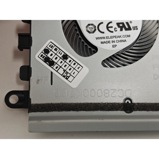 Cooler Laptop, Dell, 7MCD0, 07MCD0, PB7806S05HN2, DC28000K7E0, UMA, 5V, 0.5A
