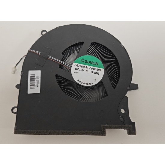 Cooler procesor Laptop Gaming, HP, Omen 17-CK, 17T-CK, TPN-Q266, M7888-001, EG75091S1-C010-S9A, EG75091S1-C170-S9A,  SOLDQ5DC99C006, SOLDQ5DC99C008, 12V, 1A, 12W, CPU