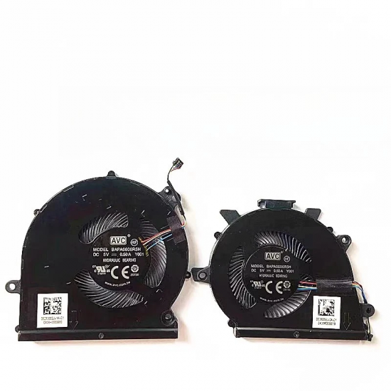 Set coolere Laptop, Lenovo, IdeaPad Yoga S740-14IIL Type 81RM, 81RS, 5H40S19967, BAPA0506R5H-Y001, DC28000EJV0, BAPA0606R5H-Y001, DC28000EJV1, 5V, 0.50A