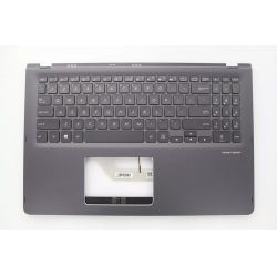 Carcasa superioara cu tastatura palmrest Laptop 2-in-1, Asus, ZenBook Flip TP561UD, 90NB0G21-R31US0, 13NB0G21AM0111, 3BBKKTAJN20, iluminata, gri inchis, layout US