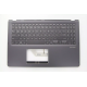 Carcasa superioara cu tastatura palmrest Laptop 2-in-1, Asus, ZenBook Flip Q535UD, 90NB0G21-R31US0, 13NB0G21AM0111, 3BBKKTAJN20, iluminata, gri inchis, layout US