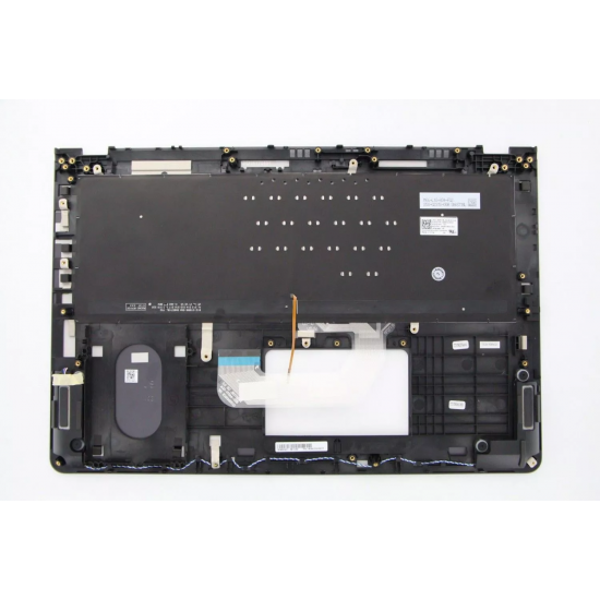 Carcasa superioara cu tastatura palmrest Laptop 2-in-1, Asus, ZenBook Flip Q535UD, 90NB0G21-R31US0, 13NB0G21AM0111, 3BBKKTAJN20, iluminata, gri inchis, layout US